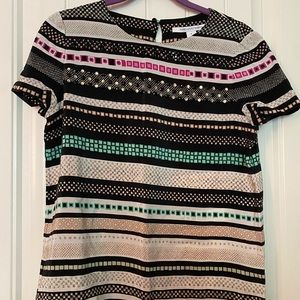 Diane Von Furstenberg silk top blouse shirt DVF